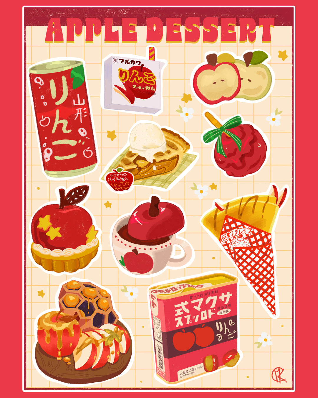 ▚▚ PLANCHES STICKERS GOURMANDS