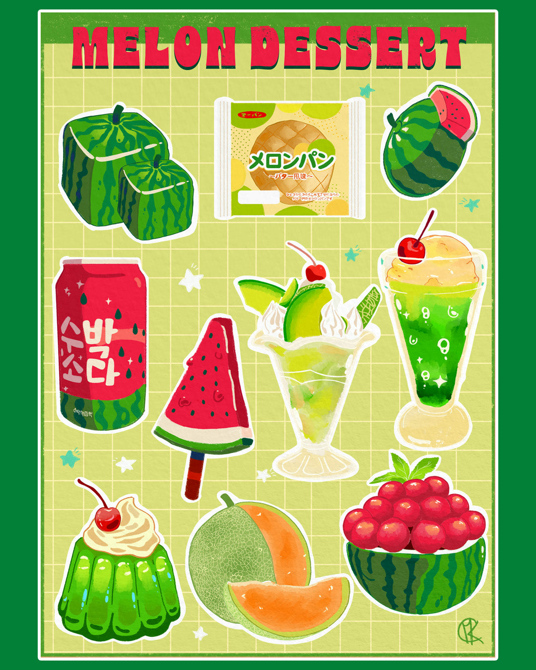 ▚▚ PLANCHES STICKERS GOURMANDS