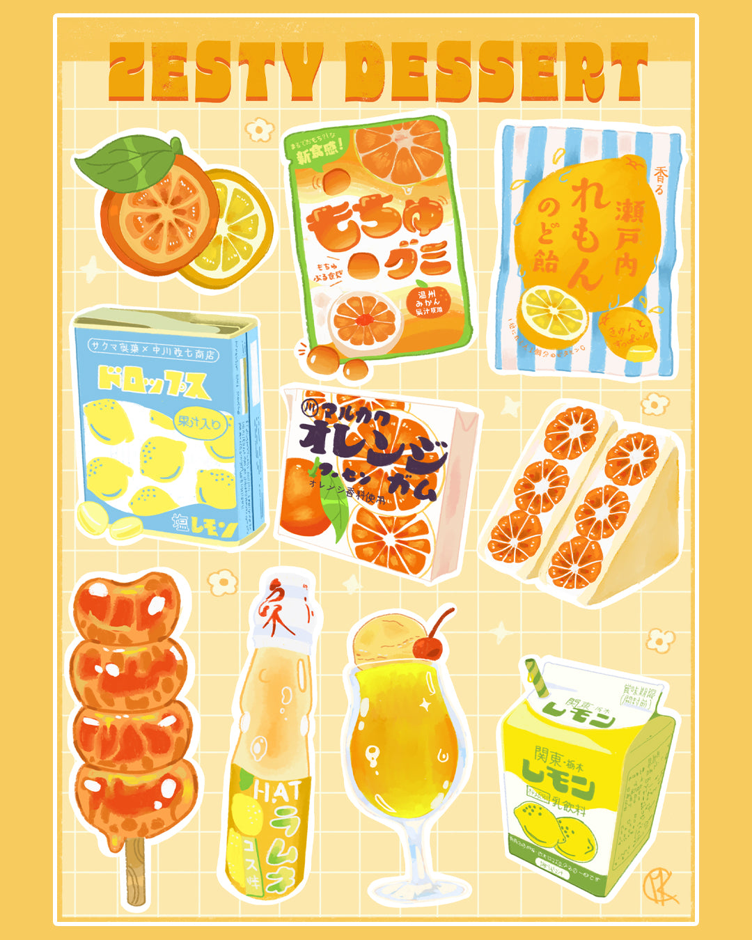 ▚▚ PLANCHES STICKERS GOURMANDS