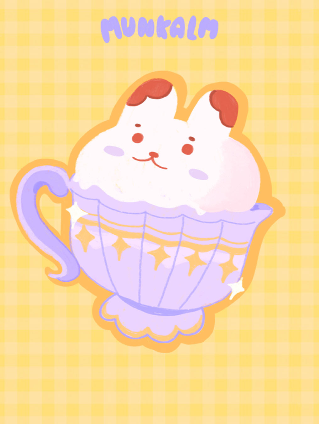 ✪ STICKER GOURMAND BRILLANT